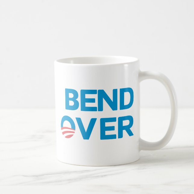 Mug Courbure anti Obama sur- (Droite)