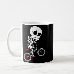 Mug Coureur BMX squelette Halloween Style Racing facil