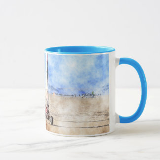 Mug Coureurs de Blokart sur la plage