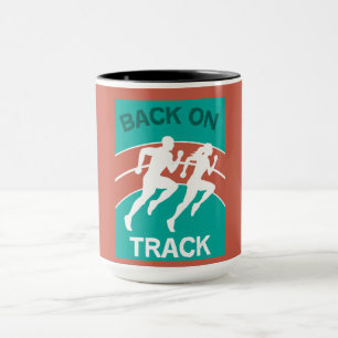Mug Coureurs sportifs Athlètes de piste Coureurs