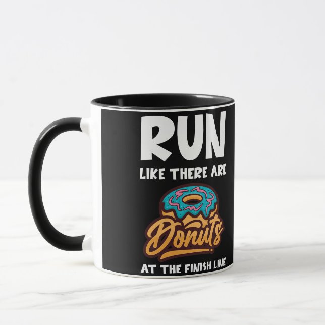 Mug Courez Comme S'Il Y Avait Des Donuts Au Marathon D (Gauche)