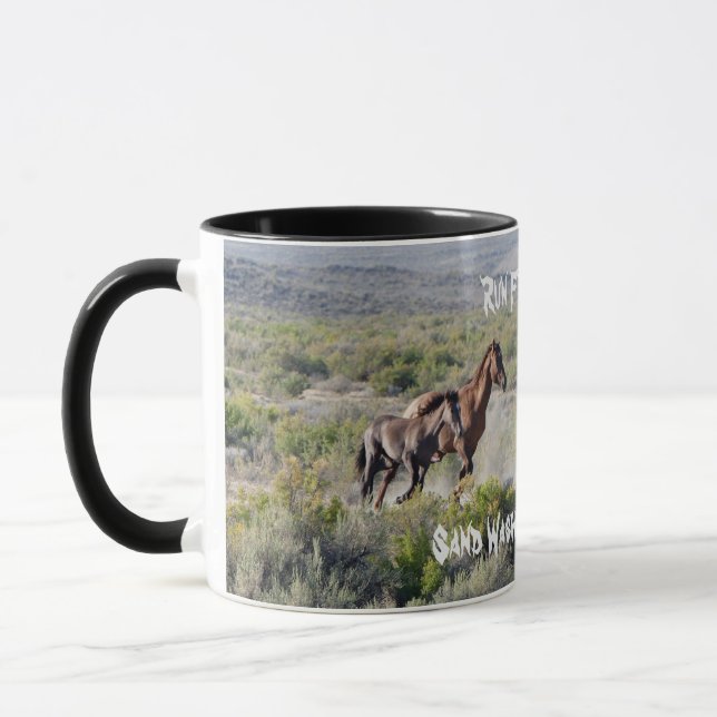 Mug Courez librement pour toujours (Gauche)