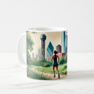 Mug Courir à Dallas Texas