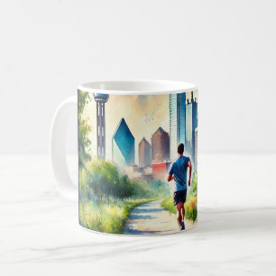 Mug Courir à Dallas Texas