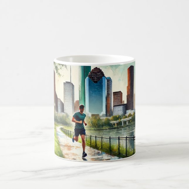 Mug Courir à Houston Texas (Centre)