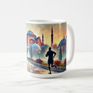 Mug Courir à Istanbul Sainte-Sophie
