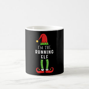Mug Courir Elf Noël Correspondant cadeau de famille