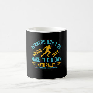 Mug Courir - Les coureurs fabriquent leurs propres méd
