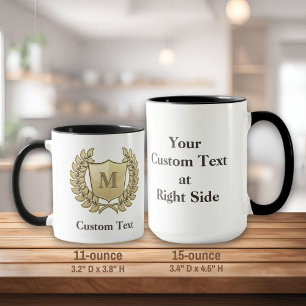 Mug Couronne avec bouclier