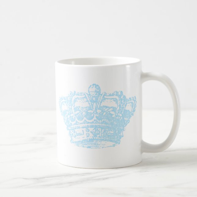 Mug Couronne bleue (Droite)