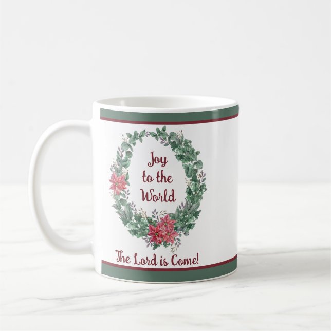 Mug Couronne de base à l'aquarelle personnalisée pour  (Gauche)