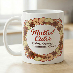 Mug Couronne de cidre chaud pour les fêtes