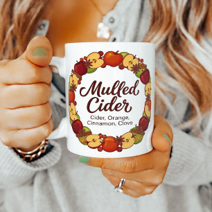 Mug Couronne de cidre épicé pour boisson des Fêtes