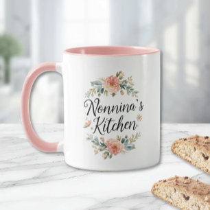 Mug Couronne de fleurs La Cuisine de Nonnina