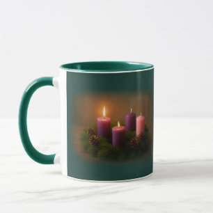Mug Couronne de l'Avent – Café de la deuxième semaine