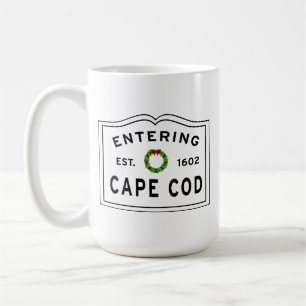 Mug Couronne de Noël entrant Cape Cod