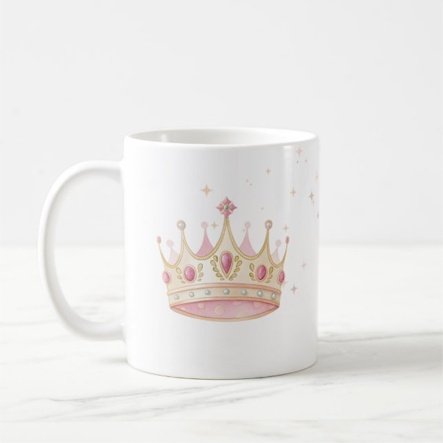 Mug Couronne de princesse  (Gauche)