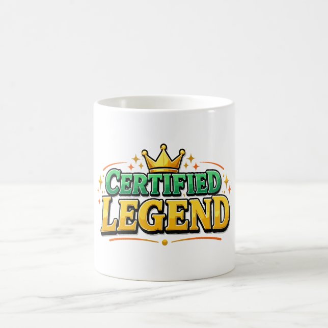 Mug Couronne de roi légendaire certifié (Centre)