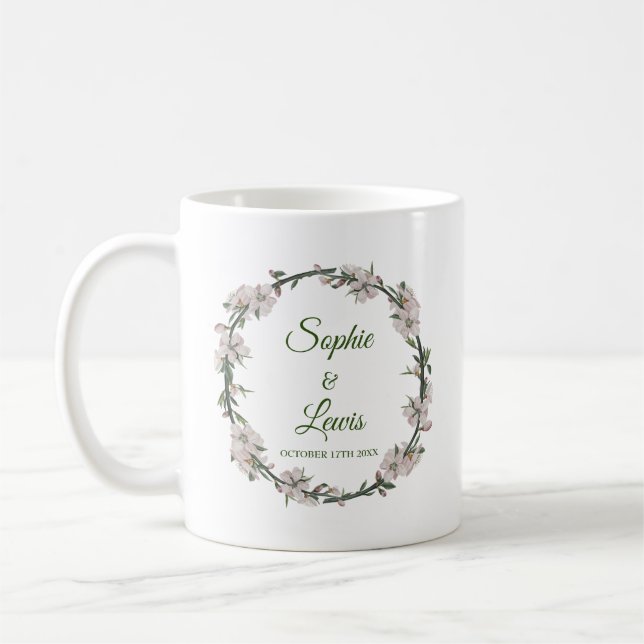 Mug Couronne florale (Gauche)
