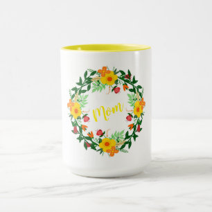Mug Couronne florale