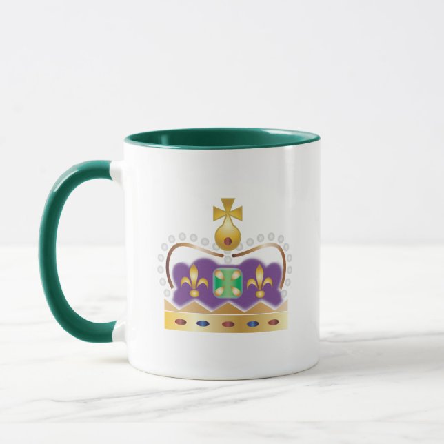 Mug Couronne royale traditionnelle (Gauche)