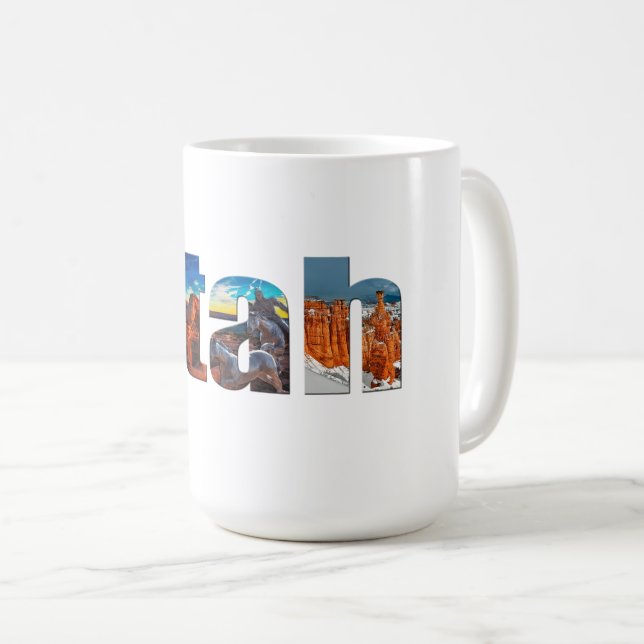 Mug Couronnes de l'Utah (Devant droit)
