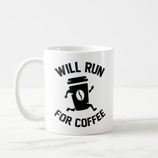 Mug Courra pour du café (Gauche)