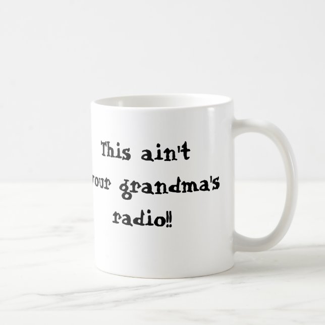 Mug courrier, BÉBÉS POUR LA ROCHE, cette grand-maman (Droite)