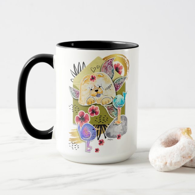 MUG COURRIER COURRIER CHOSE-COURRIER (Avec donut)