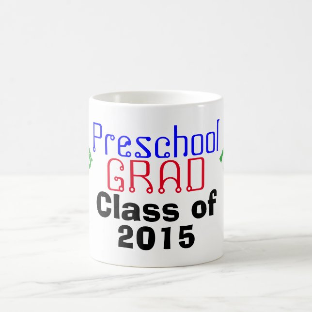 Mug Cours de fin d'études préscolaires de Je l'ai fait (Centre)