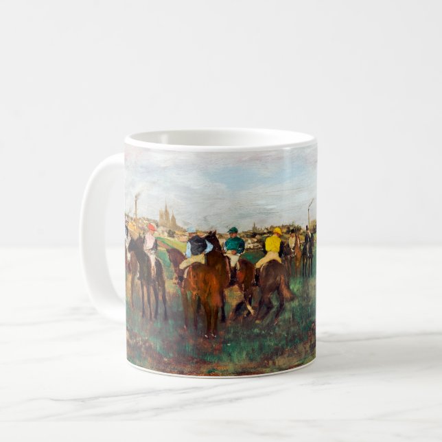 Mug Course À Cheval, Edgar Degas (Devant gauche)