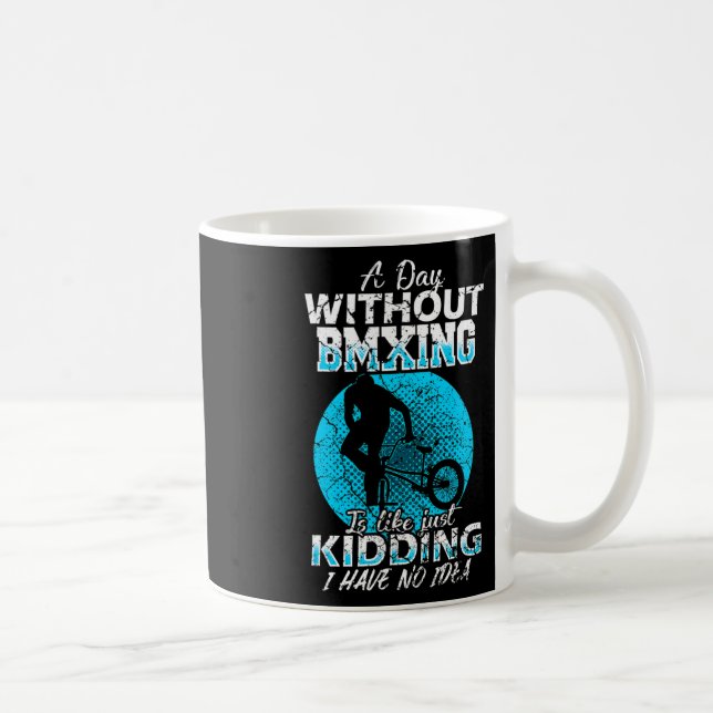 Mug Course de BMX Freestyle Vélo Amour VTT  (Droite)