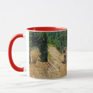 Mug Course de champion de Saleté-Vélo de motocross