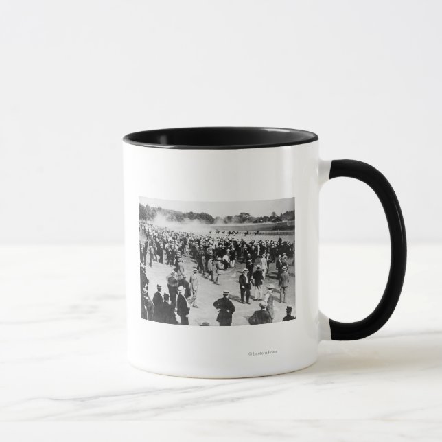 Mug Course de chevaux en Saratoga (Droite)