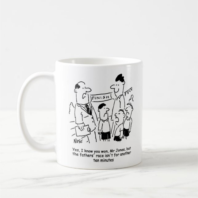 Mug Course des Pères de la Journée des Sports scolaire (Gauche)