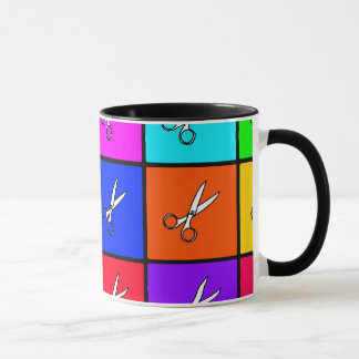 Mug Courses avec des ciseaux