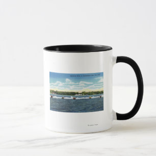 Mug Courses de hors-bord sur le lac
