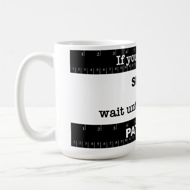Mug Courte Patience (Gauche)