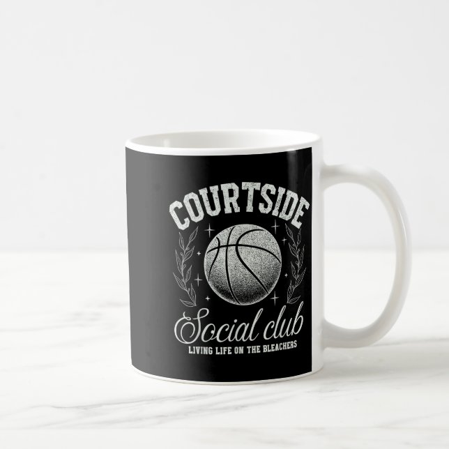 Mug Courtside Social Club Basketball Bleachers Life Qu (Droite)