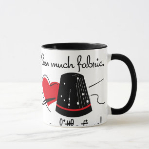Mug Cousez beaucoup de tissu