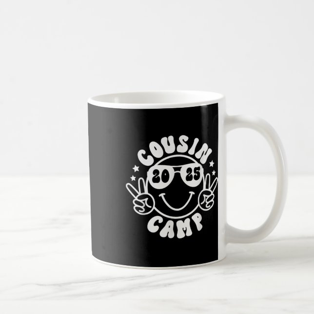 Mug Cousin Camp 2025 campeur camping feu de camp été V (Droite)