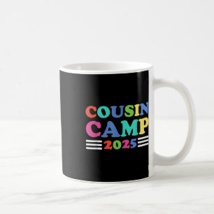 Mug Cousin Camp 2025 Drôle de camping d'été en famille