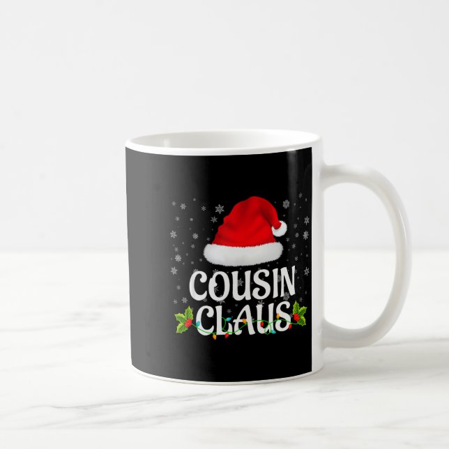 Mug Cousin Claus Christmas Lights Santa Pajama Family  (Droite)