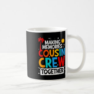 Mug Cousin Crew Summer Vacances Plage Voyages en famil