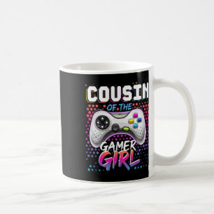 Mug Cousin De La Gamer Girl Matching Jeu Vidéo Naissan