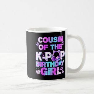 Mug Cousin des filles d'anniversaire de la k-pop musiq