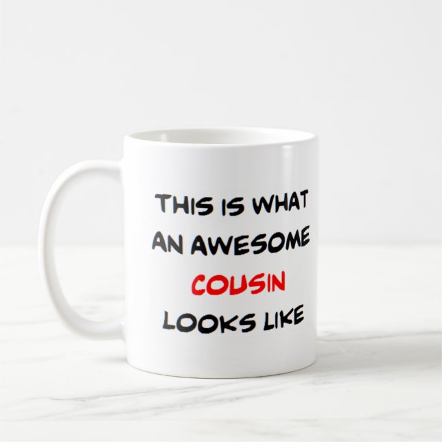 Mug cousin, génial (Gauche)