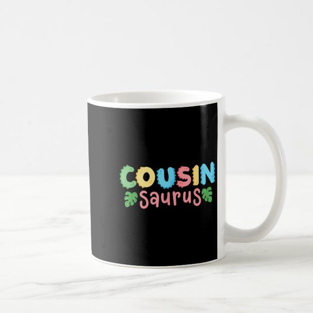 Mug Cousin Saurus Enfants Dinosaur Anniversaire Famill (Droite)