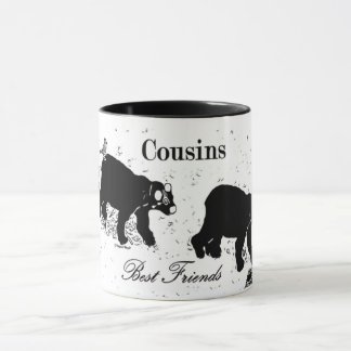 Mug Cousins - Les meilleurs amis pour toujours
