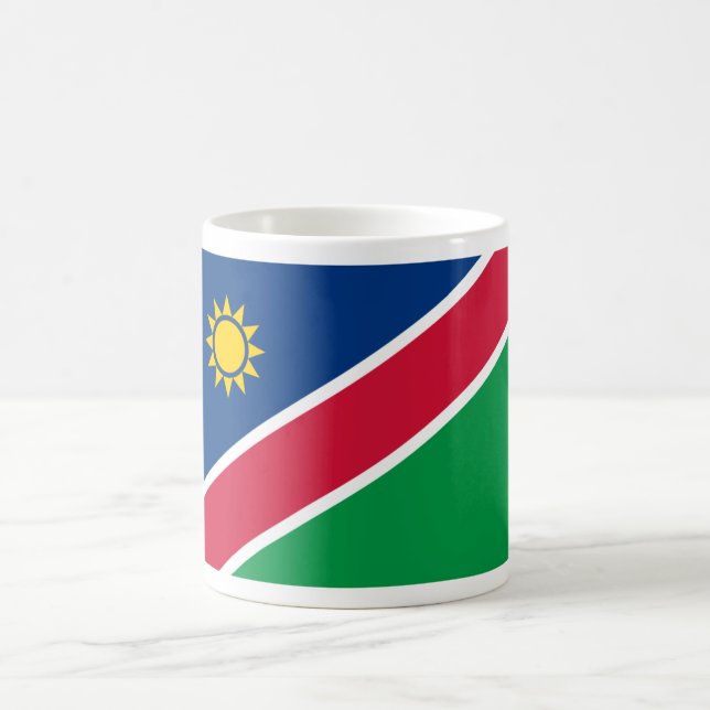 Mug Coût bas ! Drapeau de la Namibie (Centre)